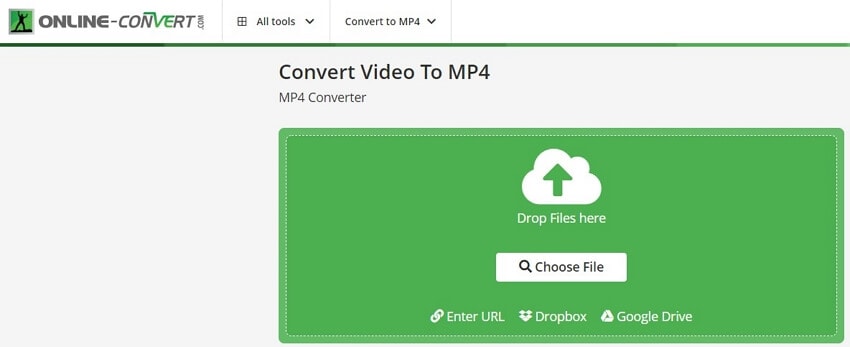 onlineconvert for converting 3g2 3gp to mp4 free