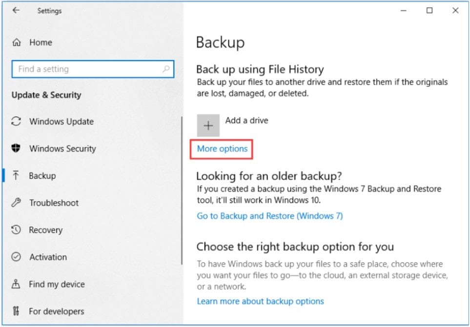 recover data from dead hard drive using file history