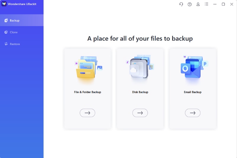 ubackit free gmail backup software