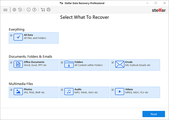 stellar data recovery free for Windows and mac