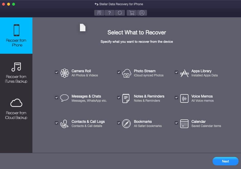 stellar video recovery for iphone