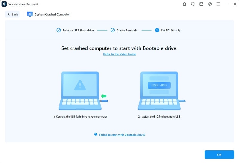 create a bootable drive